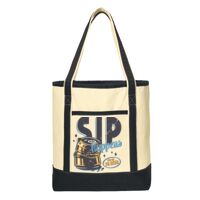 Large Cotton Canvas Boat Tote Thumbnail