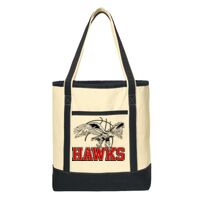 Large Cotton Canvas Boat Tote Thumbnail