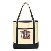 Large Cotton Canvas Boat Tote Thumbnail