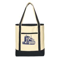 Large Cotton Canvas Boat Tote Thumbnail