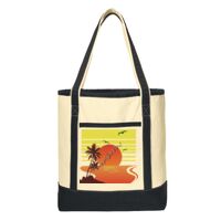 Large Cotton Canvas Boat Tote Thumbnail