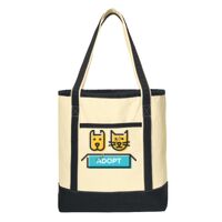 Large Cotton Canvas Boat Tote Thumbnail