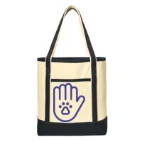 Large Cotton Canvas Boat Tote Thumbnail