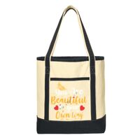 Large Cotton Canvas Boat Tote Thumbnail