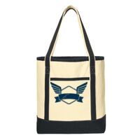 Large Cotton Canvas Boat Tote Thumbnail