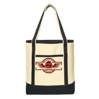 Large Cotton Canvas Boat Tote Thumbnail