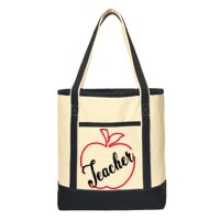 Large Cotton Canvas Boat Tote Thumbnail