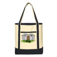 Large Cotton Canvas Boat Tote Thumbnail