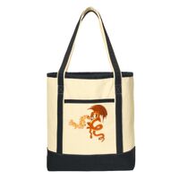 Large Cotton Canvas Boat Tote Thumbnail