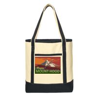 Large Cotton Canvas Boat Tote Thumbnail