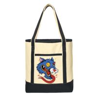 Large Cotton Canvas Boat Tote Thumbnail