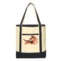 Large Cotton Canvas Boat Tote Thumbnail