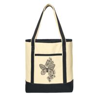 Large Cotton Canvas Boat Tote Thumbnail