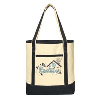 Large Cotton Canvas Boat Tote Thumbnail