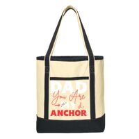 Large Cotton Canvas Boat Tote Thumbnail