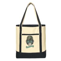 Large Cotton Canvas Boat Tote Thumbnail