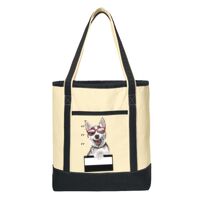 Large Cotton Canvas Boat Tote Thumbnail