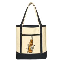 Large Cotton Canvas Boat Tote Thumbnail