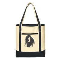 Large Cotton Canvas Boat Tote Thumbnail