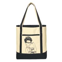 Large Cotton Canvas Boat Tote Thumbnail