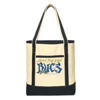 Large Cotton Canvas Boat Tote Thumbnail