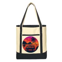 Large Cotton Canvas Boat Tote Thumbnail