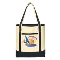 Large Cotton Canvas Boat Tote Thumbnail