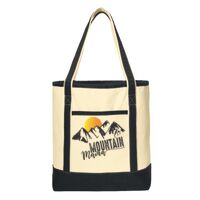 Large Cotton Canvas Boat Tote Thumbnail