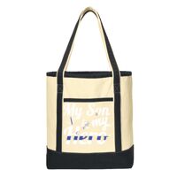 Large Cotton Canvas Boat Tote Thumbnail