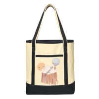 Large Cotton Canvas Boat Tote Thumbnail