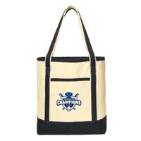 Large Cotton Canvas Boat Tote Thumbnail