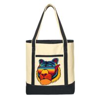 Large Cotton Canvas Boat Tote Thumbnail