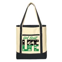 Large Cotton Canvas Boat Tote Thumbnail