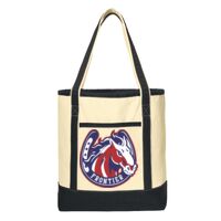 Large Cotton Canvas Boat Tote Thumbnail