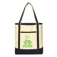 Large Cotton Canvas Boat Tote Thumbnail