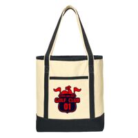 Large Cotton Canvas Boat Tote Thumbnail