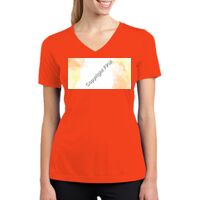 Ladies PosiCharge ® RacerMesh ® V Neck Tee Thumbnail