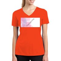 Ladies PosiCharge ® RacerMesh ® V Neck Tee Thumbnail