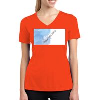 Ladies PosiCharge ® RacerMesh ® V Neck Tee Thumbnail