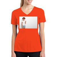 Ladies PosiCharge ® RacerMesh ® V Neck Tee Thumbnail