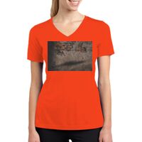 Ladies PosiCharge ® RacerMesh ® V Neck Tee Thumbnail