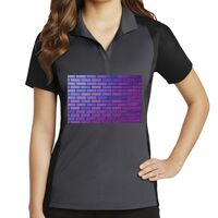 Women's Colorblock Micropique Sport Wick ® Polo Thumbnail